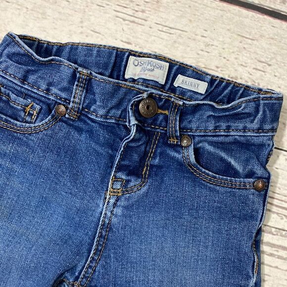 4T Girl’s Skinny Jeans Osh Kosh B’gosh - Picture 2 of 8